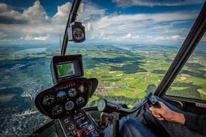 Hubschrauberflug Augsburg
