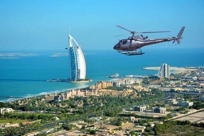 Big helicoptertour Dubai