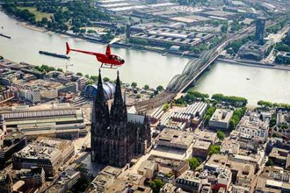 Hubschrauberrundflug Köln