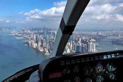 Helikopterflug New York Manhatten