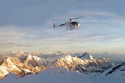Helikopterrundflug Alpen
