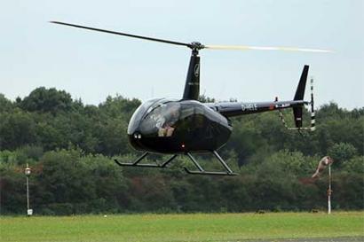 Hubschrauber selber fliegen R44