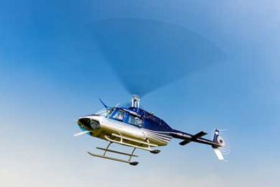 Helikopterstart Erfurt