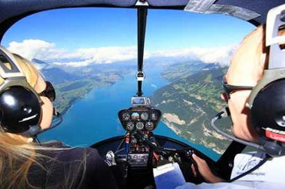 Hubschrauberrundflug Bodensee