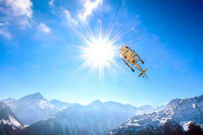Hubschrauberrundflug Innsbruck