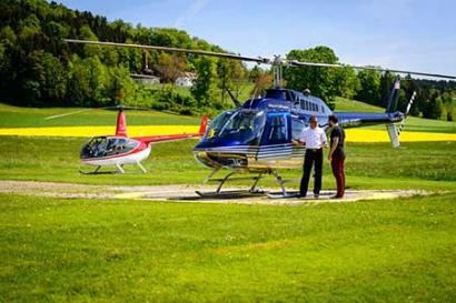 Hubschrauberrundflug Graz