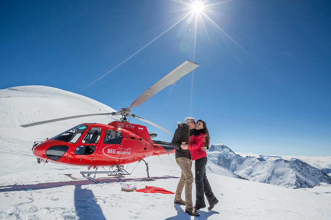 Helikopterflug Zermatt Matterhron