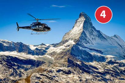 Matterhorn und Jungfraujoch Route