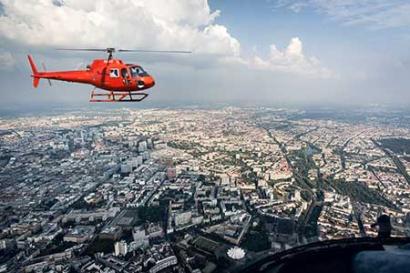 Helicopter tour Berlin