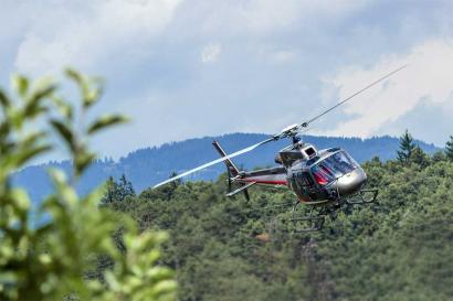 Helikopterflug Trento