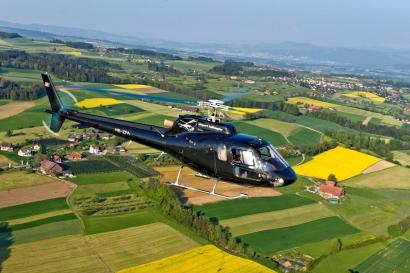 Hubschrauberflug Augsburg