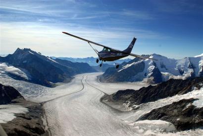 Flugzeugflug Matterhorn Beromünster
