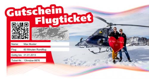 Gutschein Flugticket
